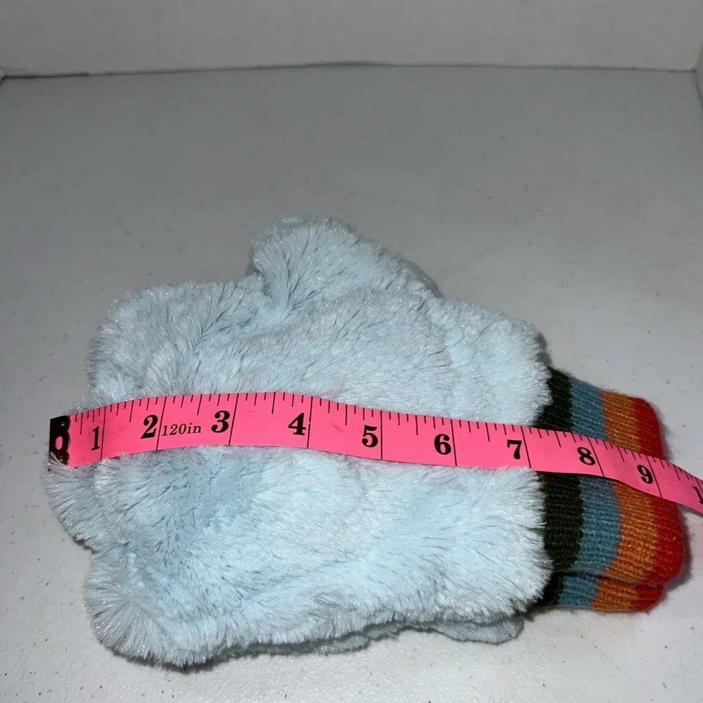 Magical Tickle Monster Mitts Blue Gloves Mittens Plush Share Gift Of Laughter